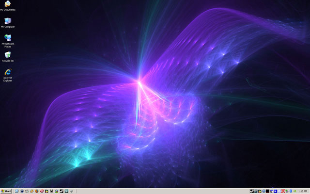 A Standard Computer Desktop Screen