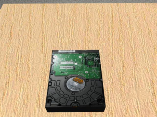 The Front of the Floppy Disk Drive